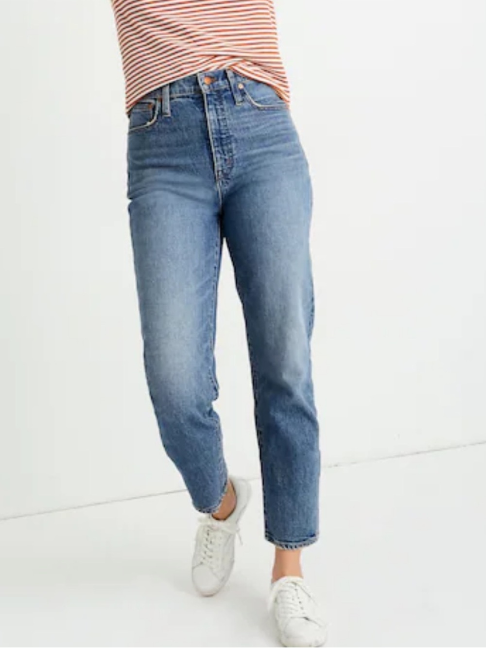 Madewell Classic Straight Jeans Peralta Wash High Rise Size 24 AA596